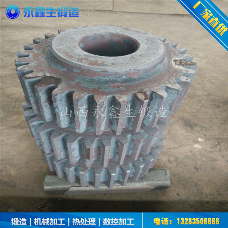 鍛造17CNICRMO6-4齒輪鍛件毛坯