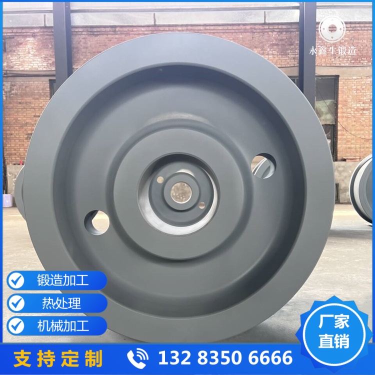 大噸位門式起重機(jī)車輪鍛件